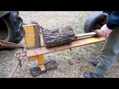 How to build a Homemade Log Splitter
