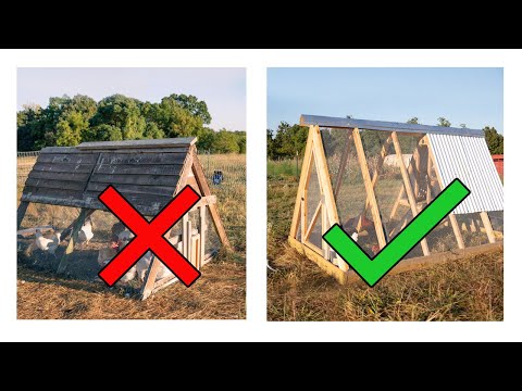 The Quest to Design and Build the BEST Chicken Tractor