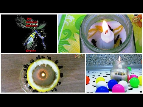 DIY Mosquito Repellent Candles - How To Get Rid Of Mosquitoes In Friendly Way
