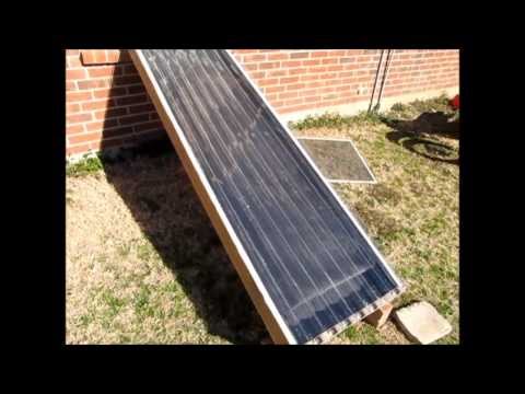FREE Heat - How To Build A Homemade, Passive Solar Heater Window Unit