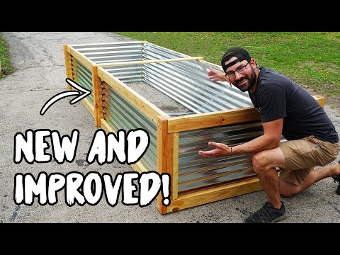 How to BUILD A RAISED GARDEN BED - New &amp; Improved!