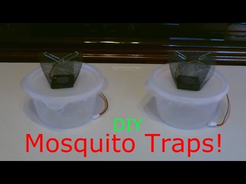Homemade Mosquito Trap! - The DIY Mosquito Trap (improved!) - Easy DIY