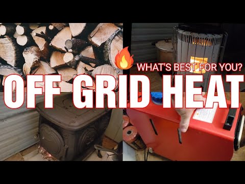 The best off grid heat source | How to heat your homestead