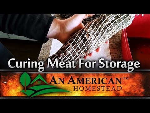 Curing Meat For Storage