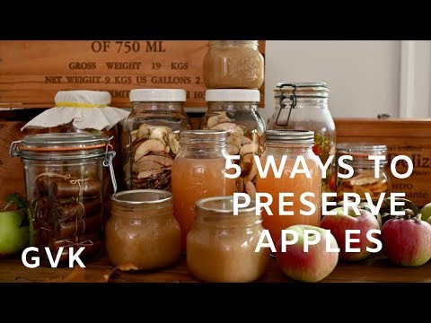 5 Ways to Preserve Apples