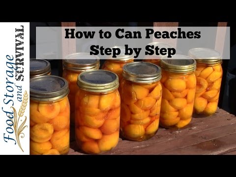 How to Can Peaches: Step by Step