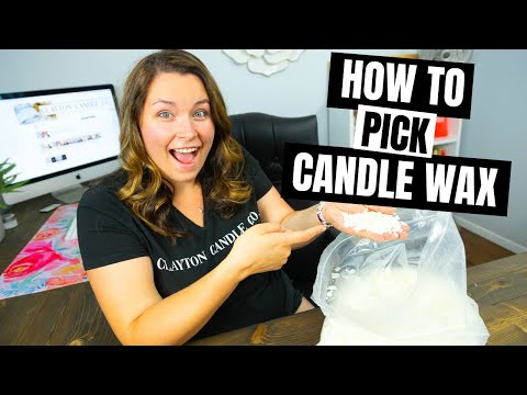 How to Choose Candle Wax//Candle making for beginners//Make Candles in your kitchen