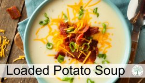 Creamy, filling, and so comforting! You need to try this loaded potato soup tonight! The Homesteading Hippy