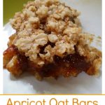 gluten and dairy free come together in this delicious apricot oat bar! The Homesteading Hippy #homesteadhippy #fromthefarm #recipes #glutenfree #dairyfree