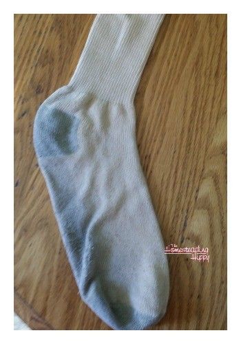 clean single sock