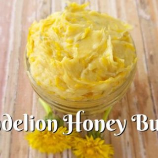 dandelion honey butter