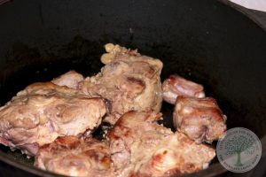 Oxtail browning