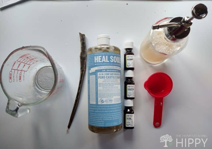 homemade dish soap ingredients