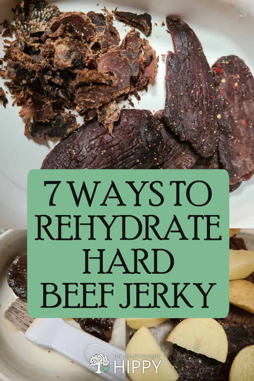 rehydrating beef jerky pin