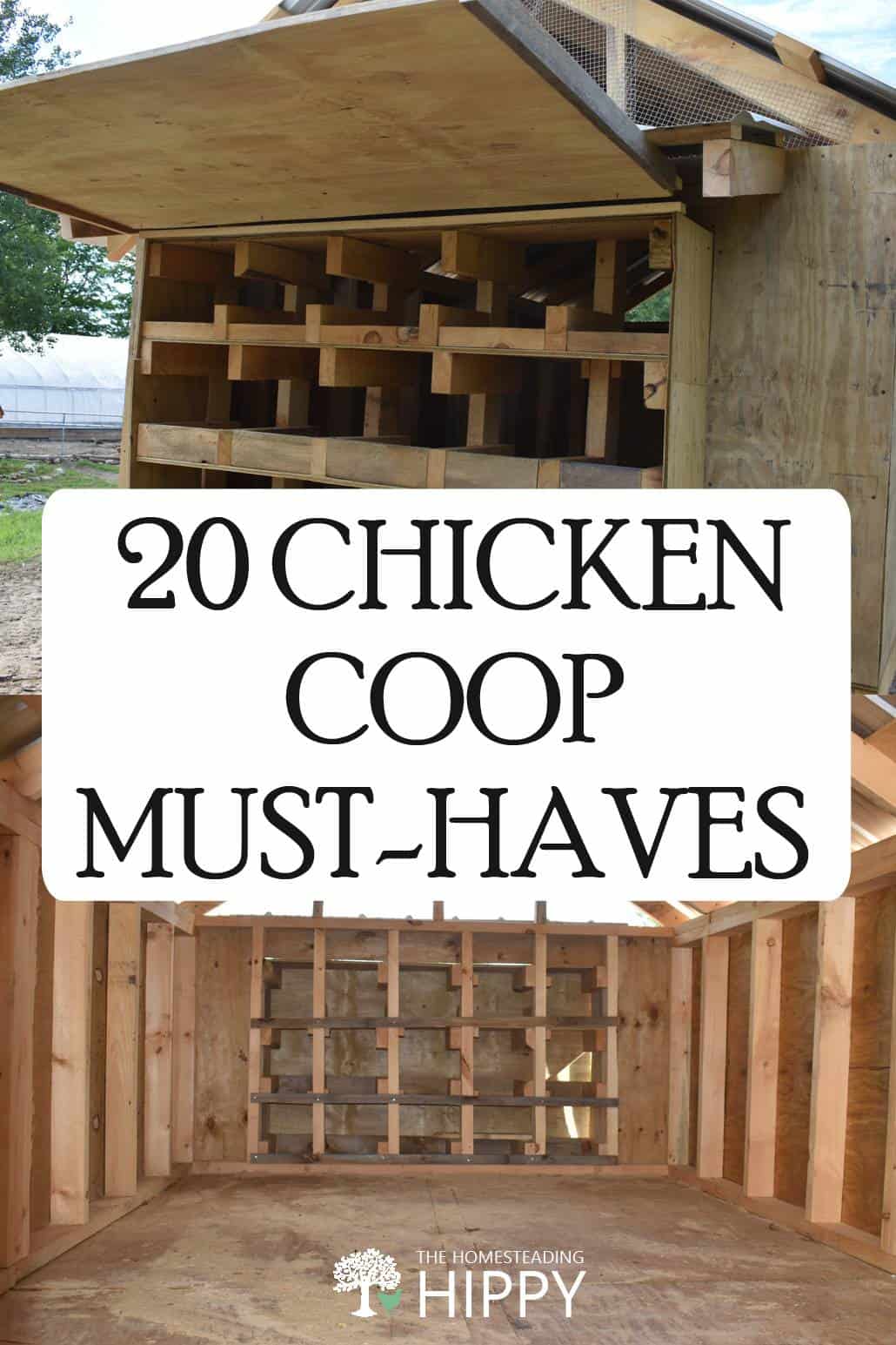 chicken coop must haves pin