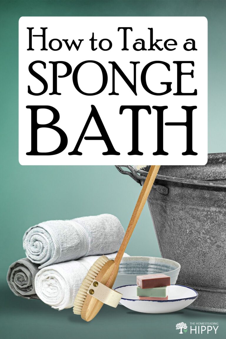 taking sponge baths pin