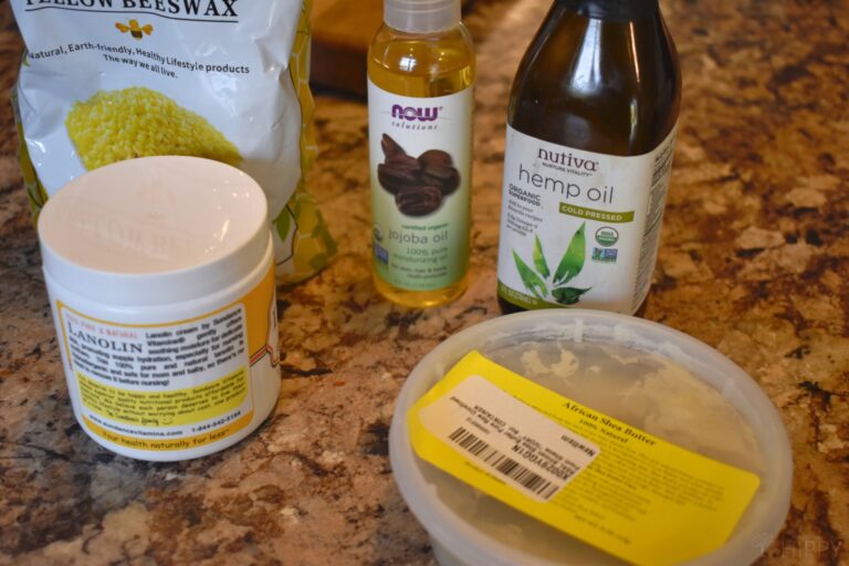 hemp oil jojoba oil and beeswax