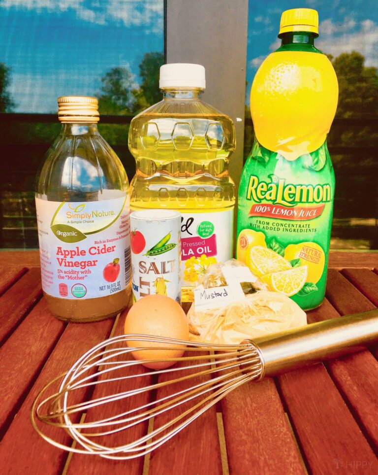 ingredients for mayonnaise