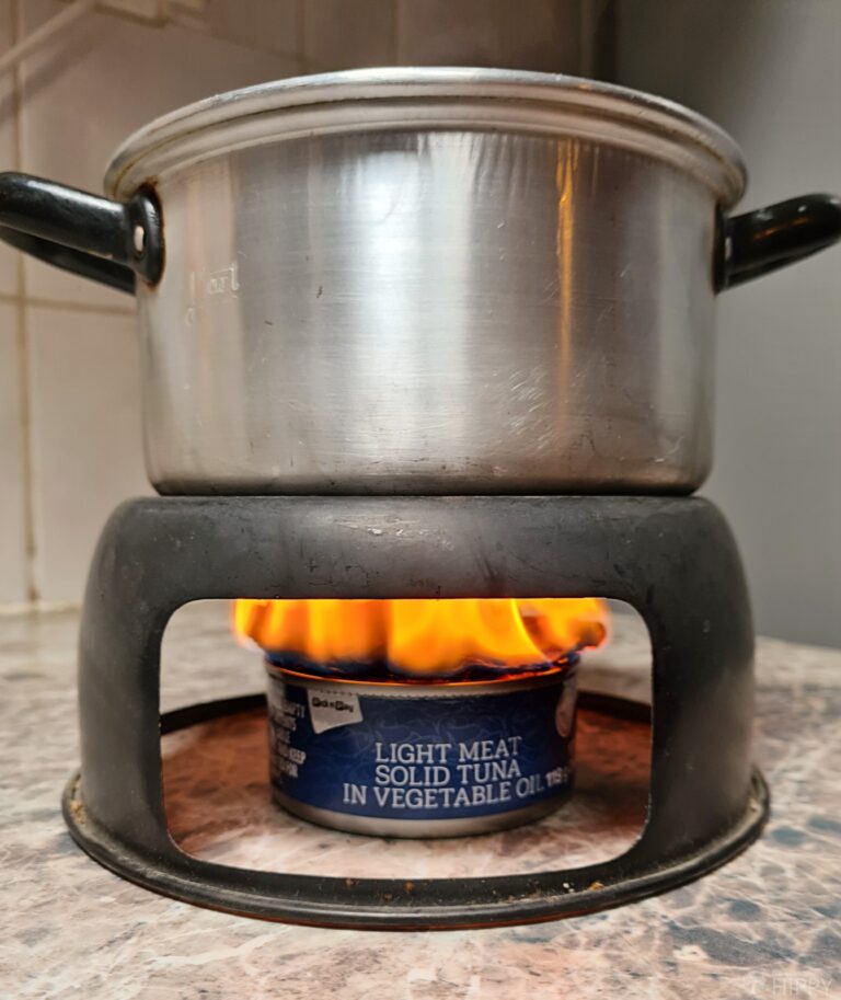 tuna can stove