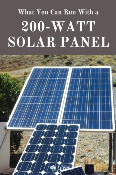 200-watt solar panels pin