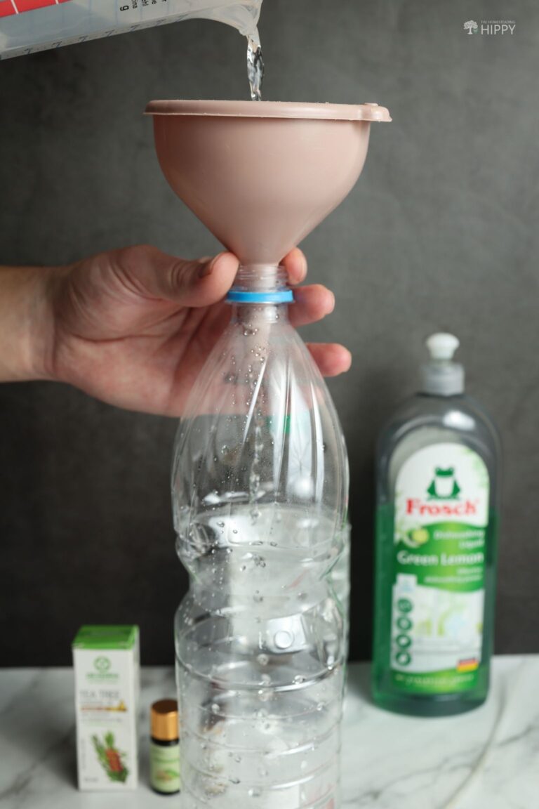 adding water and isopropyl alcohol